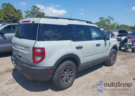 2023 Ford Bronco Sport Big Bend z USA, uszkodzony, nr VIN 3FMCR9B62PRD63379